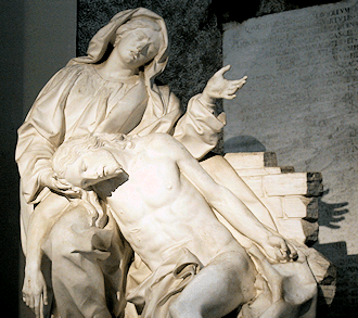 Oración para la Madre Bendita - Bernini's pieta in St. John Lateran Basillica