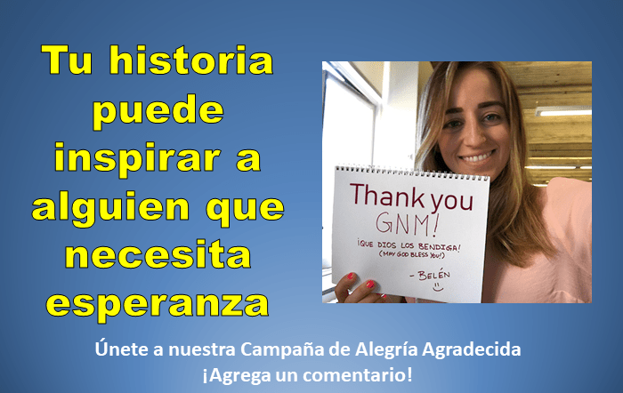 Thankful joy campaign