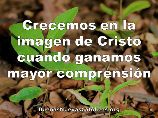 Crecemos en la imagen de Cristo