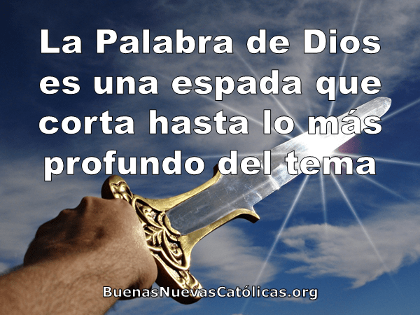 La Palabra de Dios es una espada que corta