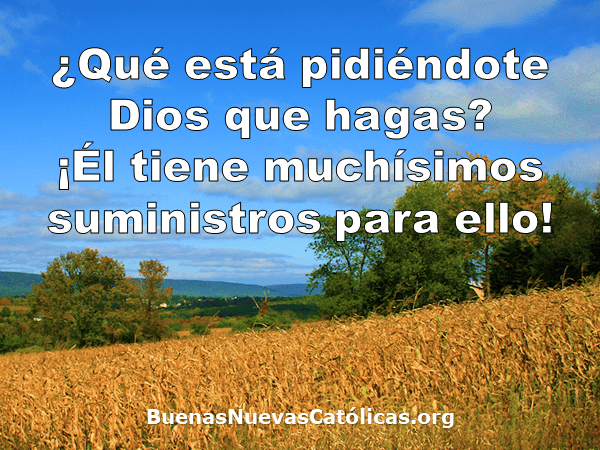 ¿Qué está pidiéndote Dios que hagas?