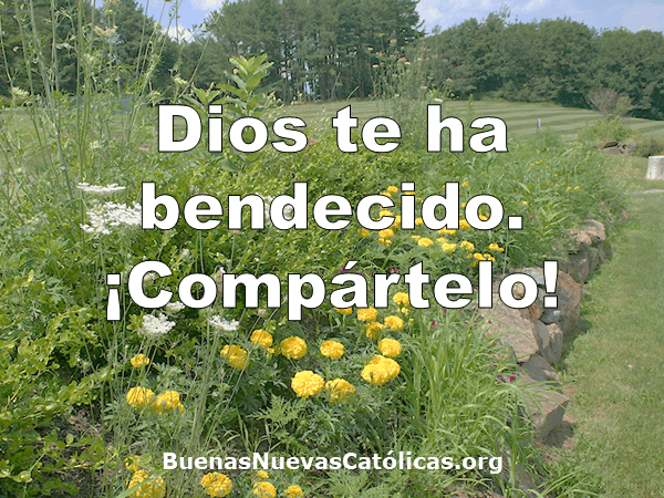 Dios te ha bendecido. ¡Compártelo!