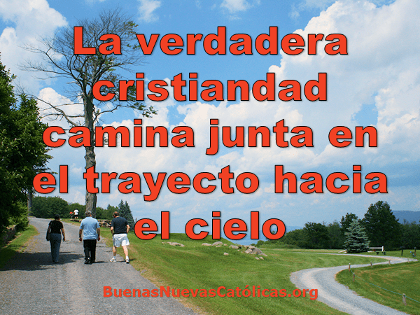 La verdadera cristiandad camina junta