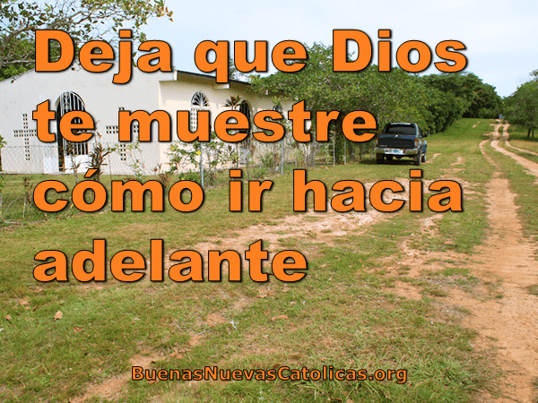 Deja que Dios te muestre cómo ir hacia adelante